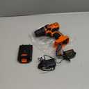 BLACK+DECKER 20V MAX Cordless Drill and Driver, 3/8 Inch, With LED Work Light, Battery and Charger Included (LDX120C)