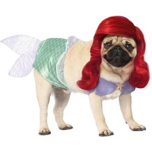 Disney Princesses: Ariel Pet Costume for For Dogs or Cats by Rubies, XL