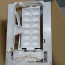 Upgraded AEQ72909603 AEQ72909602 Refrigerator Ice Maker Assembly, Compatible with LG Refrigerators, Replacement for 2216335 AH3617225 EA3617225, 12 Cube Flex Tray Kit