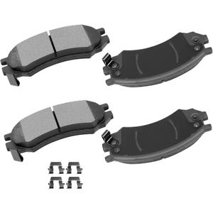 cciyu D507 Professional Ceramic Front Brake Pads Set fit For 91-92 For Saturn SC,93-02 For Saturn SC1,SC2,91-02 For Saturn SL,91-02 For Saturn SL1,SL2,93-99 For Saturn SW1,93-01 For Saturn SW2