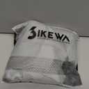 Bikewa Men's Cycling Underwear with Anti-Slip Leg Grips 4D Padded Bike Shorts MTB Liner for Bicycle Biking Riding (Medium, Light Grey)