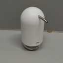 Umbra Touch Soap Dispenser Pump 13 oz (384 ml) Capacity for Liquid Soap or Hand Sanitizer, Easy to Refill, White