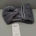 Battery Operated USB Heated Blanket  Cordless Rechargeable Throw with Portable Battery Pack, Far Infrared Heat, Ultra-Soft Faux Rabbit Fur for Home, Office, Travel, Camping