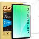 SPARIN 2 Pack Screen Protector for Samsung Galaxy Tab A11 Plus / A9 Plus [11 Inch-2025/2023], Tempered Glass for Tablet A11+/A9+ (SM-X230/X235/236B/X210/X216/X218), Case Friendly, HD Clear