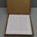 Baquler 2 Pcs 11 x 11 in Bathroom Exhaust Fan Cover Replacement Parts for Square Bathroom Vent Cover Washroom Ceiling Fan Grille Ventilation Grille