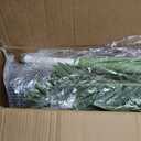 Keeplush 4ft Tall Triple Golden Cane Palm Artificial Tree 48" Large Tropical Palm Tree UV Resistant Fake Tree in Pot for Indoor Outdoor Big House Living Room Outside Patio Office Home Decor 2Pack
