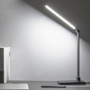 DWEPTU Rechargeable Desk Lamp LED Desk Lamps Eye-Caring Desk Lamps Dimmable Office Lamp with USB Chager Touch Control for Home Office Student Dormitory