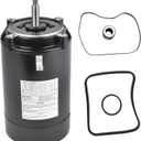 UST1072 115/230V Single Speed Swimming Pool Pump Motor Compatible with Hayward Super, Super II, Max Flow, Northstar & J'-acuzzi Magnum Pump, 56J Frame, 3/4 HP Round Flange Pool Motor