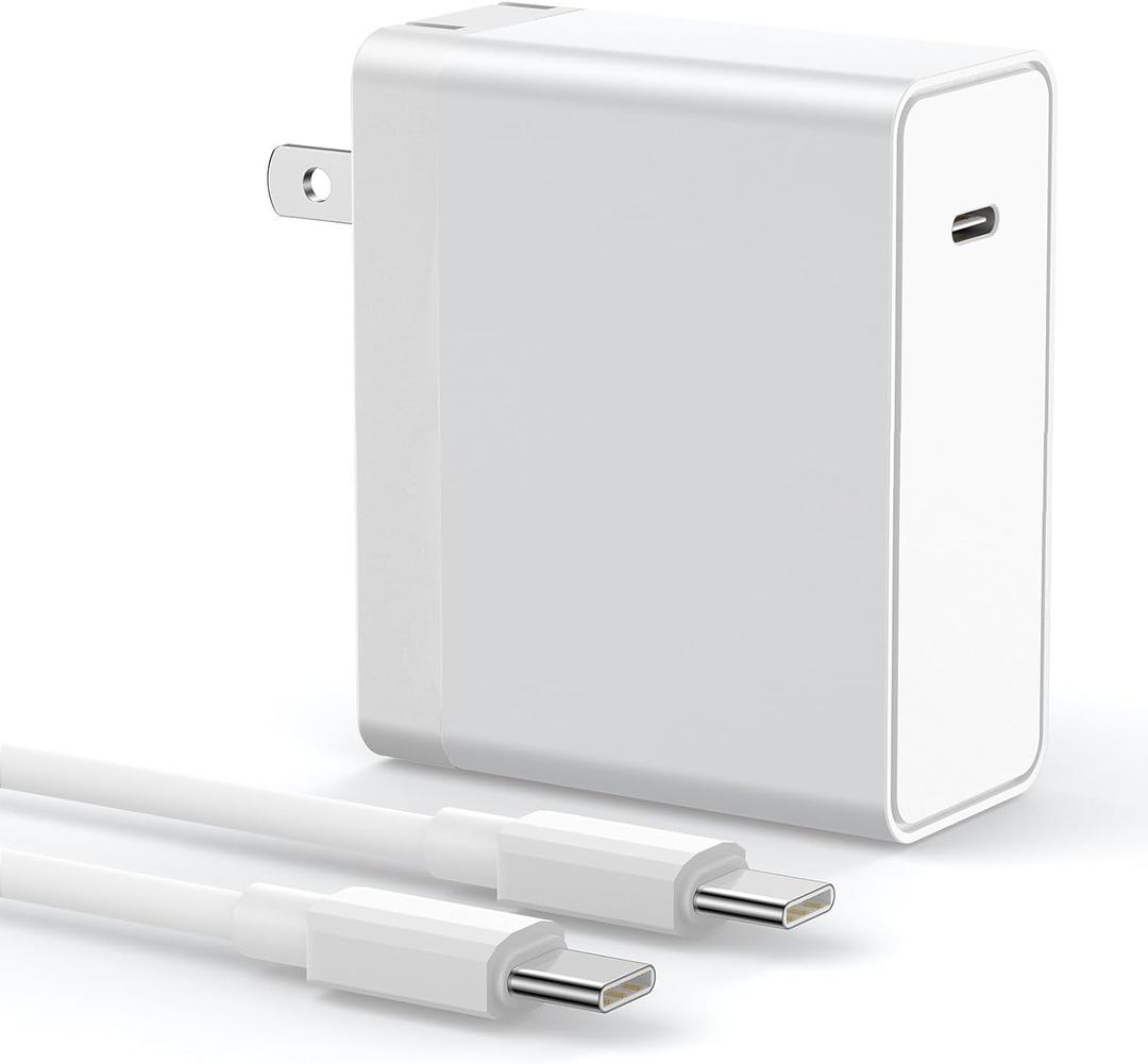 Sunveza Mac Book Pro Charger  118W USB C Charger Fast Charger Compatible with MacBook pro/Air, M1 M2 M3 M4 M5, ipad Pro, Samsung Galaxy and More, Include Charge Cable