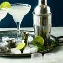 STOBAZA Cocktail Shaker Lid Replacement Set Plastic Splash-Proof Shaker Caps for Bar Use and Travel Drink Mixer Cup Covers with Secure Fit