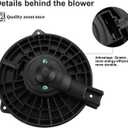 6 x Youxmoto HVAC Blower Motor Assembly w/Fan Cage Replace for 700112 Compatible with 2001-2007 Toyota Highlander, for Lexus 98-05 GS300/98-00 GS400/01-05 GS430/99-03 RX300/02-10 SC430