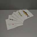 Hunt Club FreshWater Fish Wall Art Decor - Set of 6 Posters // Vintage Rustic Prints // Gift For Fisherman for Hunter // Great Lake House or Cabin or Man Cave Decor // For Father ( 8x10) 6_2_st1