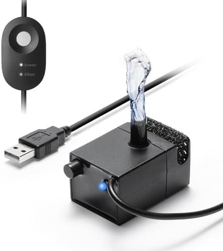 iPettie Water Fountain Pump for Waterfall Dog Water Fountain, IP-WF-P04-P, 1 Pack of Pump, Not Included Adapter, Pack of 3