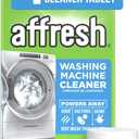 Affresh Washing Machine Cleaner, Helps Power Away Odor Causing Bacteria & Grime Deep Inside Pump, Valve & Hoses, 6 Time Release Tablets, 6 Month Supply (6 Count (Pack of 1))