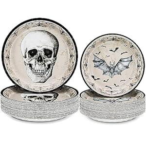 DYLIVeS Happy Easter Party Supplies, 100 Count Disposable Plates Bunny Farmhouse Dinnerware 9" Paper Dinner Plates 7" Dessert Plates for Happy Easter Party Decorations