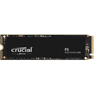 Crucial P3 500GB PCIe Gen3 3D NAND NVMe M.2 SSD, up to 3500MB/s - CT500P3SSD8