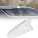 Shark Fin Antenna Cover Compatible with for Elantra Sedan MD 2011-2016,for Hyundai Sonata Sedan YF 2009-2014 w/GPS,for Genesis Sedan BH 2008-2013,96210,962103Q800,962103X100NKA (White)