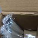 Antique White Curtain Rods for Windows 48 to 84 Inch, 1'' Adjustable Decorative Drapery Rods with Leaf Pattern Finials, Boho Heavy Duty Window Curtain Rods Set 36''-88''