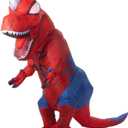 Marvel Inflatable Adult Spider-Rex Costume | Spider-Man Dinosaur Costume (One Size)