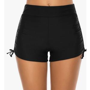 Women's Swim Shorts High Waisted Bathing Suit Bottoms Swimsuit Boy Shorts Swimwear Bikini Board Shorts Size XL