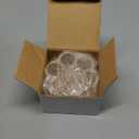 Super Z Outlet Clear Acrylic Flower Cosmetic and Makeup Nail Brush Lip Gloss Holder Compact Stand with 12 Slot Spaces Organizer