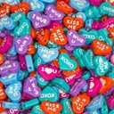 Ofanim 10/20/30/50/100 Pcs 5 Style Valentine's Day Candy Heart Charms Pendant DIY Heart Earring Charms Craft Supply for Jewelry Making