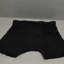 Mens Incontinence Underwear Washable Boxer Brief Absorbent Waterproof Boxer Shorts Urinary Elastic Cotton Boxer (Black)