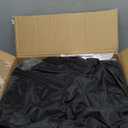 10L0L 2 Passenger Golf Cart Enclosure for EZGO TXT & RXV, 600D Waterproof Golf Cart Rain Cover, Heavy Duty Driving Enclosure, Snowproof Windproof, with Clear PVC Windows & Tail Light Panel - Roof 59 (Black)