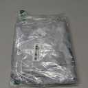 Horaldaily Christmas Tablecloth 60x60 Inch Square, Deers Snowman Trees Grey Washable Table Cover for Party Picnic Dinner Decor