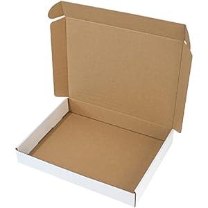 lden State Art, 13x10x2 Shipping Boxes Set of 20, White Medium Corrugated Cardboard Boxes, Mailing Boxes for Packaging Small Business