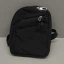 TOPEAST Anti Theft Crossbody Bags for Women Men, Small Sling Crossbody Bag Travel Purse Shoulder Wallet with RFID Blocking (1-black)