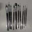 ARTEGRIA Watercolor Brush Set, 10 Professional Soft Synthetic Squirrel Paint Brushes, Including Pointed Rounds, Flats, Dagger, Oval Wash