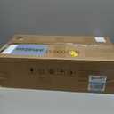 RUSTOWN Farmhouse Medicine Cabinet with 2 Barn Door,Wood Wall Mounted Storage Cabinet with Adjustable Shelf and Towel Bar, 3-Tier Bathroom Cabinet for Bathroom, Living Room(Dark Walnut, Medium)