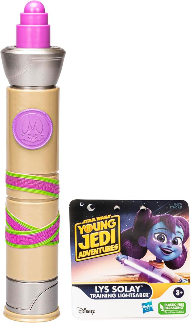 Star Wars Young Jedi Adventures - Lys Solay Training Lightsaber Pack of 2