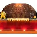 Super Mario Nintendo Deluxe Bowser Battle Playset with Lights and Sounds, 2.5 Inch Bowser Action Figure Included