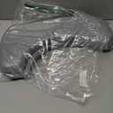 Two-Piece Commode Seat Pad,Waterproof Soft Toilet Seat Cover (Frame NOT Included),U-Shape Replacement PU Cushion with Clips for Elderly Bedside Shower Wheelchair for Elderly Comfort