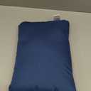 Pro Goleem Small Pillow 11"x7"x2.5" for Travel and Camping with Name Tag Mini Tiny Pillow for Room Couch Sofa Chair and Outdoor Car Air Nap Neck Lumbar Knee Rest Pillows, Navy Blue