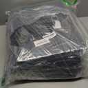 75 Quarts Extra Large Decorative Storage Bins with Lids, 3 Packs Black Collapsible Storage Bins with Lids, Stackable Storage Bins Decorative Box Storage With Lid Extra Large