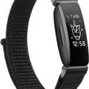 Nylon Ace 3 Bands Compatible with Fitbit Ace 3 Straps for Kids Boys Girls - Soft Skin-Friendly Breathable Ace 3 Bands for Kids Watch Band Wrist Strap Bracelet Accessories (Black)