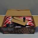 WdtPro 24-Pack Upgraded Solar Christmas Candy Cane Lights, Solar Pathway Lights Waterproof, Christmas Decorations Outdoor with 10 Modes and Bright 144 LED for Yard Garden Lawn Patio Party Decor