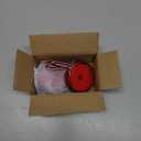 Rear Bumper Reflector Fog Brake Tail Light 81910-02040 8191002040 Red LED for Toyota Corolla 2009-2010 Plastic Red Lens (Set of 2) Replacement