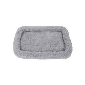 Rectangle Dog Beds for Small Medium Dogs, Calming Dog Bed, Dog Mats for Sleeping, Washable Rectangle Breathable Soft Padding with Nonskid Bottom, Plush Soft Fluffy Puppy Pet Beds