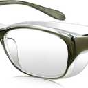 Dollger Safety Glasses With Progressive Reading Lens and Blue Light Eye Protection Safety Goggles (Grey)