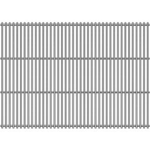 1Pack 28inch Grill Steel Wire Cooking Grid Grates Replacement Parts for Gas Grill Model Brinkmann 810-1750-S and More,Stainless Steel