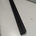 32 Inch Black, Adjustable Double Bubble Door Sweep for Exterior Doors, Under Door Seal with Drip Edge and Punched Drainage Channel, Pre-Notched for Weatherstripping, Trim-to-Fit Avodah Hardware