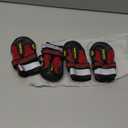 QUMY Dog Shoes for Large Dogs, Medium Dog Boots & Paw Protectors for Winter Snowy Day, Summer Hot Pavement, Water-Resistant in Rainy Weather, Outdoor Walking, Indoor Hardfloors Skid-Resistant Sole (Size 2: 1.9''x2.4''(W*L) (Pack of 4)