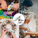 Krightlink Hot Glue Gun Kit with 30 Glue Sticks, Fast Preheating Hot Melt, High Temp for School Crafts DIY Arts and Quick Home Repairs (20w)