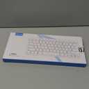 OMOTON Bluetooth Keyboard Compatible with iPad A16 11th 10th Generation, iPad 10.2 (9th/8th/7th), iPad Pro 13/12.9/11 inch, iPad Air/Mini and More iOS Devices, White