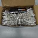 JMEXSUSS 300 LED Remote Control Curtain Lights, Plug in Fairy Curtain Lights Outdoor, Window Wall Hanging String Lights for Bedroom Indoor Dorm Backdrop Wedding Party Patio Christmas Decor, Warm White