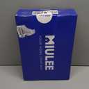 MIULEE Set of 2 Waffle Bathroom Rugs, Boho Bath Rugs Non Slip Washable, Super Absorbent Bath Mats, Ultra Soft Rubber Backed Shower Mats for Bathroom Floor, Tub, Dark Grey & Yellow, 17"x24"+18"x30"